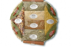 12006-106 ΚΑΛΑΘΙ ΣΟΥΠΛΑ ΣΤΡΟΓΓΥΛΟ ΜΕ 6 ΜΠΑΧΑΡΙΚΑ